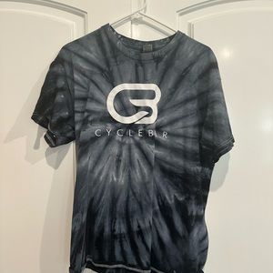 Cyclebar tie dye t shirt